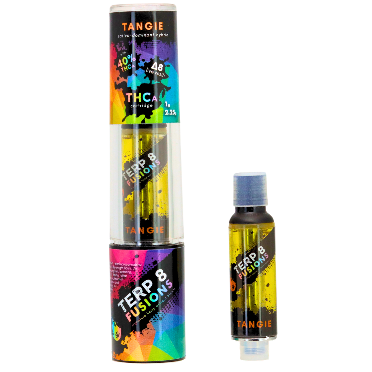 2.25-Gram Tangie THCA + D8 Live Resin Cartridge