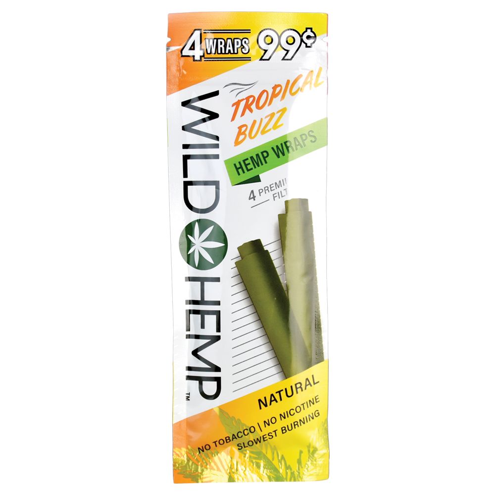 Wild Hemp Hemp Wraps | 4pc | 20pk Display