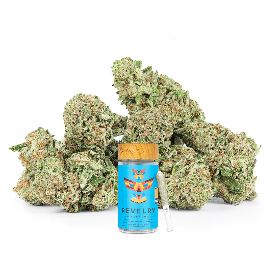 Revelry Passion Fruit Punch THCA Pre Rolls 14 Pack