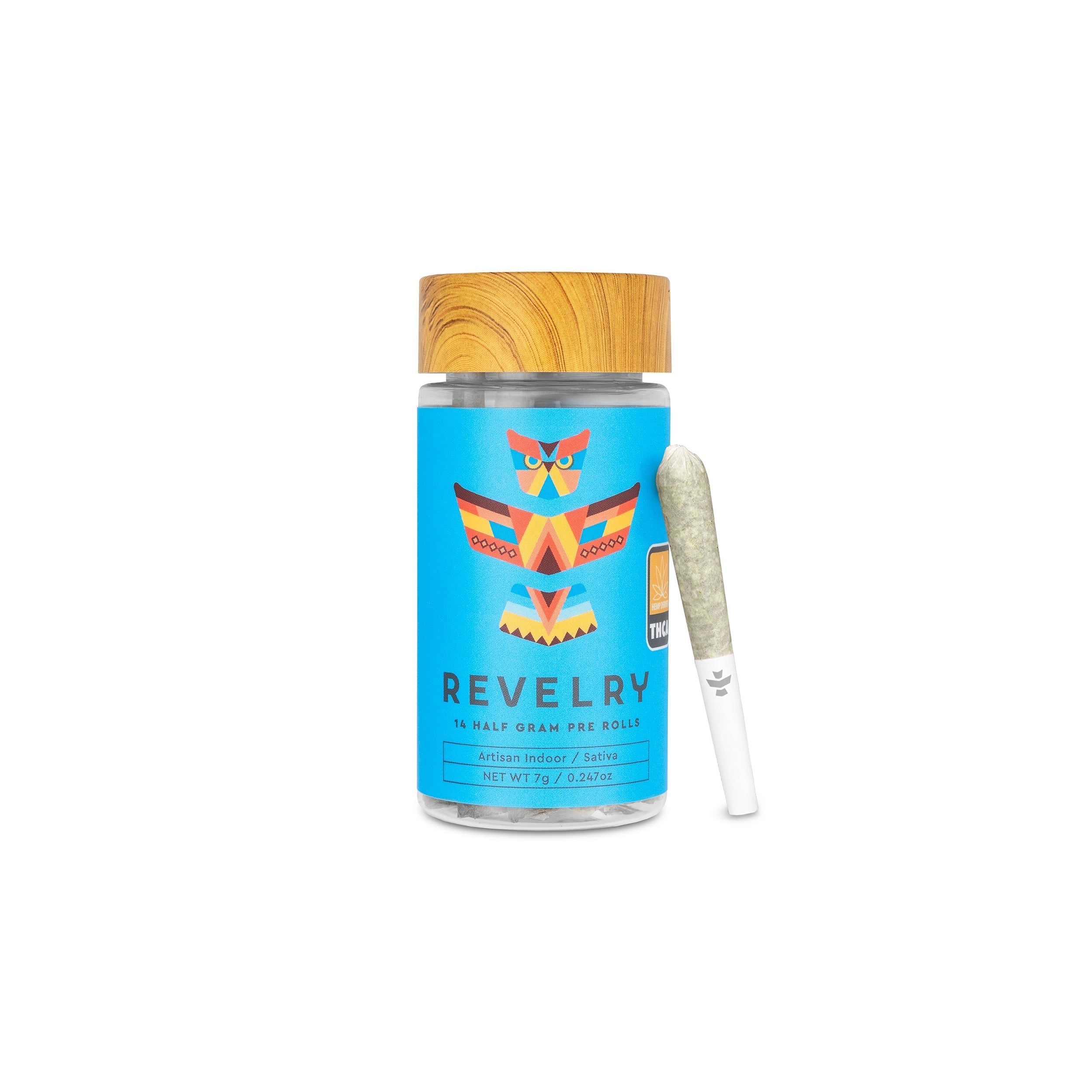 Revelry Passion Fruit Punch THCA Pre Rolls 14 Pack