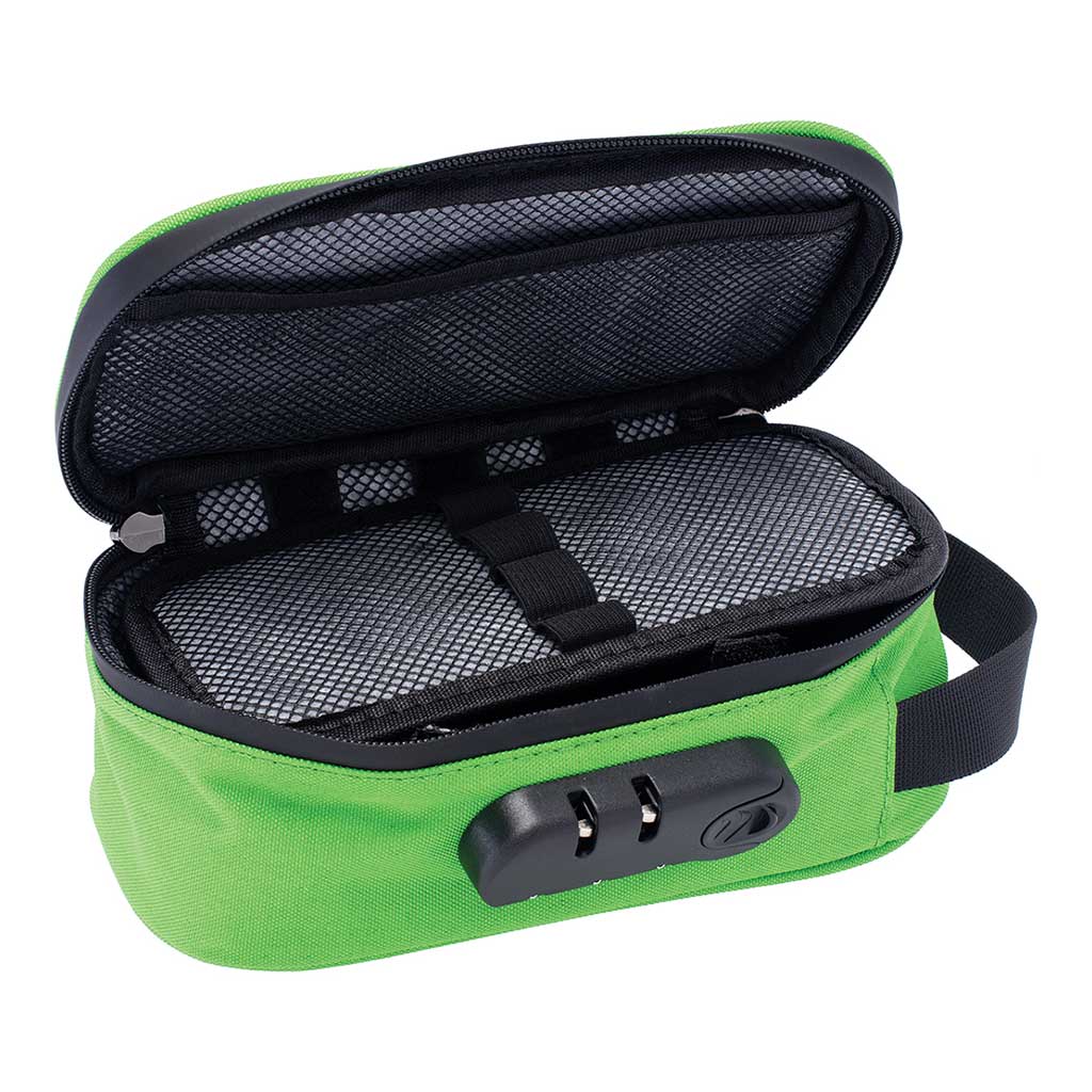 8IN X 4IN X 3IN SMELLPROOF BAG - GREENERY