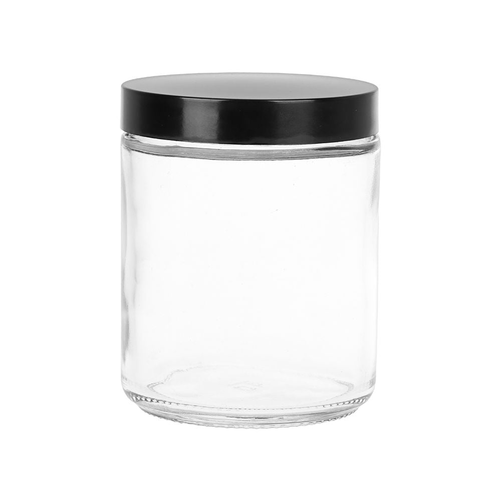 Clear Screw-Top Jar - 3.5" x 2.8"/ Large