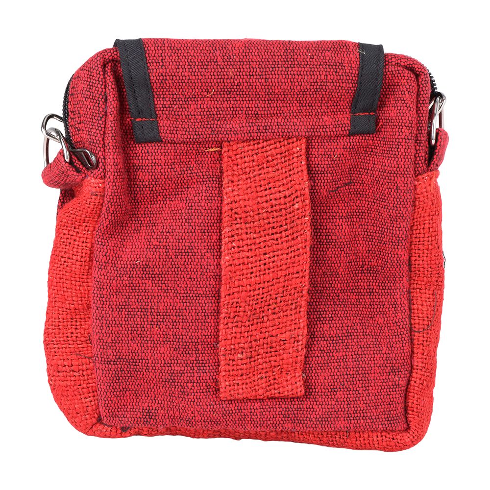 Himalayan Hemp Passport Bag - 8" x 6" / Colors Vary
